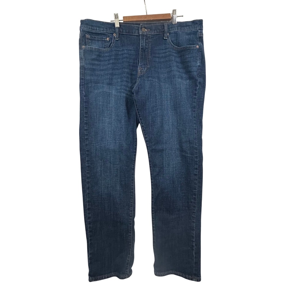 Lucky Brand 410 Athletic Slim Fit Jeans Mens 38x32 Dark Wash Blue Denim Stretch